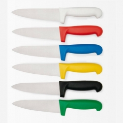Nože kuchařské s barevnou rukojetí 25 cm