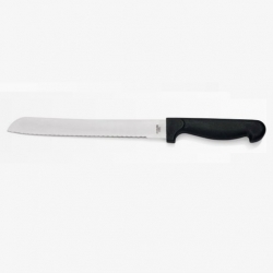 Nůž na pečivo s černou rukojetí