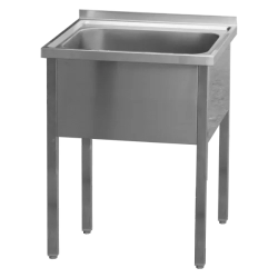 REDFOX Stůl mycí 70x60x90 - 1x dřez 60x50x32 | REDFOX - MSJ 6007