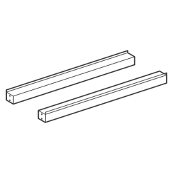 RM GASTRO Nosník pro moduly top l=200 cm | RM - TSP-20