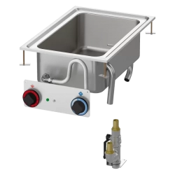 RM GASTRO Vodní lázeň drop-in elektrická GN 1/1 - 150  | RM - BMD-64 EM