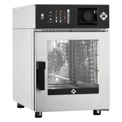RM GASTRO Konvektomat SLIM elektrický 6x GN 1/1 automatické mytí nástřik dotykový ovládací panel 7" 400 V | RM - MSTBD 0611 E