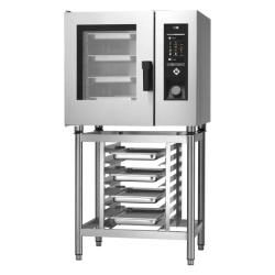 RM GASTRO Konvektomat STEAMBOX elektrický 6x GN 1/1 automatické mytí bojler 400 V levé dveře | RM - STBB 0611 EL