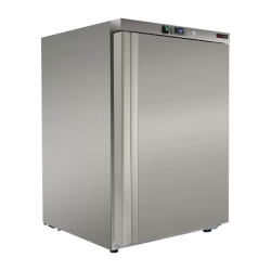 REDFOX Skříň chladicí 130 l, prosklené dveře, nerez | REDFOX - DRR 200 GS