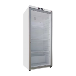 REDFOX Skříň chladicí 350 l, prosklené dveře, bílá | REDFOX - DRR 400/G