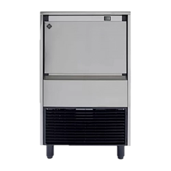 RM GASTRO Výrobník ledu chlazený vzduchem kloboučkový led odpadové čerpadlo 22 g 55 kg/24h | RM - IMK 6525 ADP