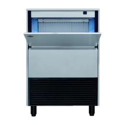 RM GASTRO Výrobník ledu chlazený vzduchem kloboučkový led odpadové čerpadlo 22 g 75 kg/24h | RM - IMK 7535 ADP