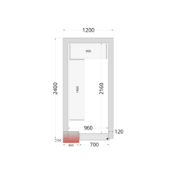 TEFCOLD CR 120x240x220