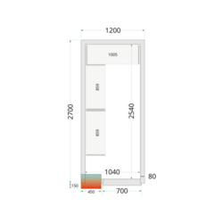 TEFCOLD CR 120x270x220