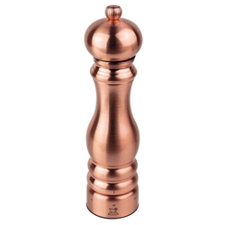 MLÝNEK NA PEPŘ, zn. PEUGEOT - PARIS, výška 22 cm, nerezová ocel/měď