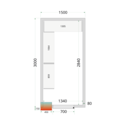 TEFCOLD CR 150x300x220