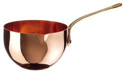 MISKA MĚDĚNÁ S KULATÝM DNEM průměr 16 cm