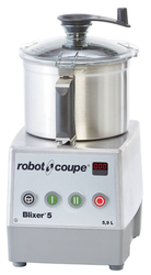 ROBOTCOUPE BLIXER STOLNÍ 5 G S TIMEREM, 400V 2 RYCHLOSTI