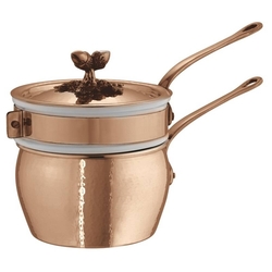 MĚDĚNÝ SET (VODNÍ LÁZEŇ) S PORCELÁNOVOU VLOŽKOU průměr 16 cm
