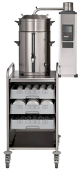 PŘEKAPÁVAČ KÁVY NÁSTĚNNÝ B40 W 400V - L/R - 1x40L - KOŠOVÉ FILTRY