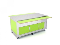SALÁTOVÝ BAR STŘEDOVÝ NEUTRÁLNÍ KIDS 3 N - 3x GN 1/1