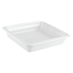 PORCELÁNOVÁ GASTRONÁDOBA 2/3 - BÍLÁ