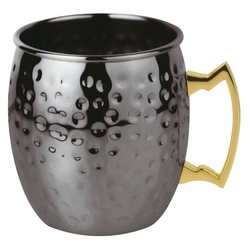 HRNEK - MOSCOW MULE 0,5 l, černý/zlatý