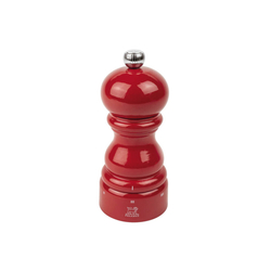 MLÝNEK NA SŮL, zn. PEUGEOT - PARIS, výška 18 cm, bukové dřevo, žlutá