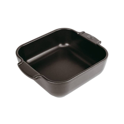 ČTVERCOVÝ ZAPÉKACÍ PEKÁČ, zn. PEUGEOT - APPOLIA, kapacita 1,1 l, černá