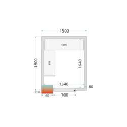 Tefcold CR 150x180x220