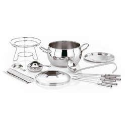 SET NA BURGUNDSKÉ FONDUE