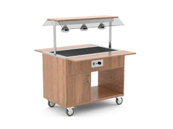 SALÁTOVÝ BAR STŘEDOVÝ VYHŘÍVANÝ HEKO 3 BM/INFRA - 3x GN 1/1