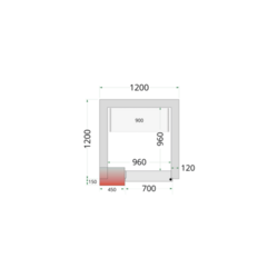 Tefcold CR 120x120x220