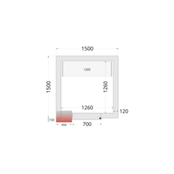 TEFCOLD CR 150x150x220