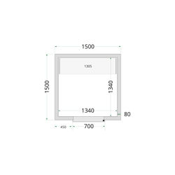 TEFCOLD CR 150x150x220