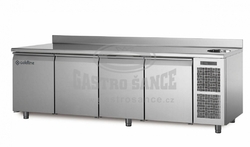Coldline Chladící stůl TA21/1MS s deskou, dřezem a zadním lemem