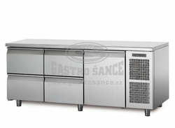 Coldline Chladící stůl TP17/3M s deskou bez zadního lemu