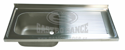 OEM Dřezová deska 1100x700mm 1x(600x500x300)L