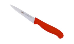 NŮŽ KRÁJECÍ, délka 11 cm, rukojeť červená