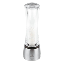 MLÝNEK NA SŮL, zn. PEUGEOT - DAMAN, výška 21 cm, akrylát + nerezová ocel (6 ks)