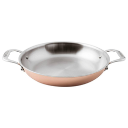 PÁNEV MĚDĚNÁ PAELLA - 2 DRŽADLA, průměr 32 cm