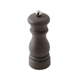 MLÝNEK NA PEPŘ, zn. ARTHUR KRUPP, výška 16 cm, abs/matná šedá