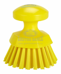 Vikan Kartáč ruční kulatý 11cm T/žlutý 38856