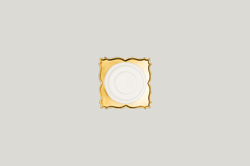 RAK Golden podšálek pro KQCU09/KQCU09M – Princess Golden 12 cm | RAK-KQSA12