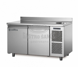 Coldline Mrazící stůl TA13/1BS s deskou, dřezem a zadním lemem