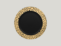 RAK Pebbles talíř mělký s okrajem 28 cm | RAK-PBNOFP28