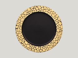 RAK Pebbles talíř mělký s okrajem 32 cm | RAK-PBNOFP32