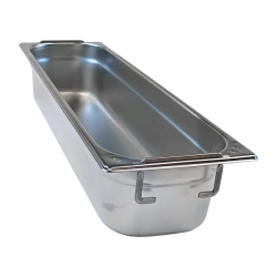 REDFOX Gastronádoba GN 2/4 - 100 ucha zasouvací nerezová | REDFOX - GN 2/4-100 U