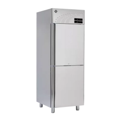 RM GASTRO Skříň chladicí/mrazicí 2x 280 l, dvoudvéřová GN 2/1, nerez | RM - LM 2350