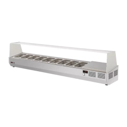 REDFOX Vitrínka chladicí 200 cm GN 1/4 pro RTP 3D | REDFOX - RCH 4200 