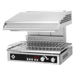 RM GASTRO Salamandr digitální 3 tělesa posuvný automatický 400 V | RM - SD 37