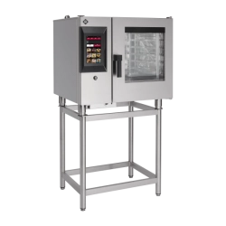 RM GASTRO Konvektomat STEAMBOX plynový 6x GN 1/1 bojler dotykový barevný automatické mytí 10" displej | RM - STMB 0611 G