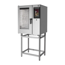 RM GASTRO Konvektomat STEAMBOX plynový 10x GN 1/1 automatické m. bojler levé dveře 10" displej | RM - STMB 1011 GL