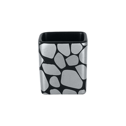 RAK Cobbles vyšší kostka 5 × 5,5 cm, stříbrná | RAK-CBOPSD01