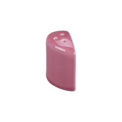 Cliché solnička, výš. 5,8 cm, růžová